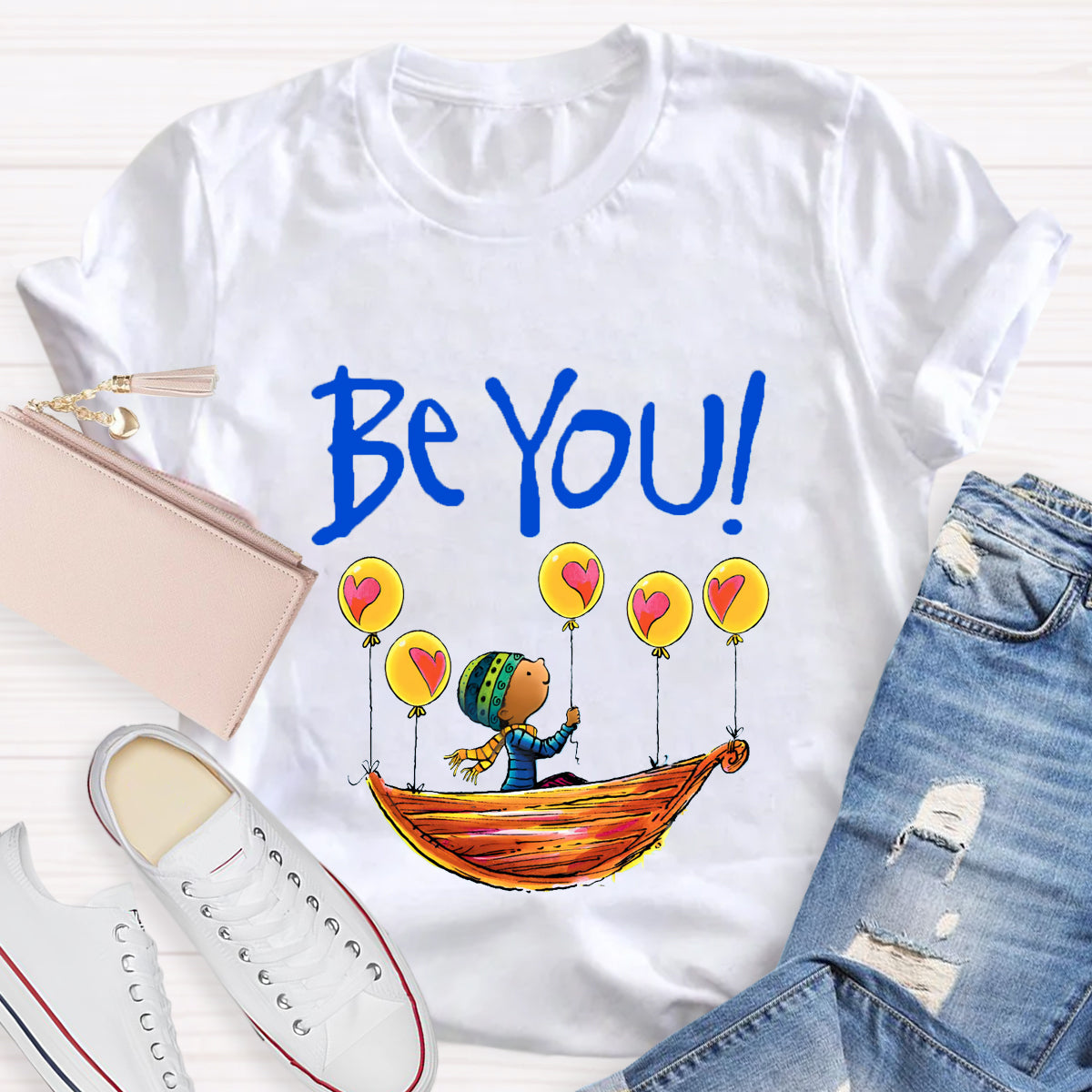 Be You Children's Books Teacher T-Shirt