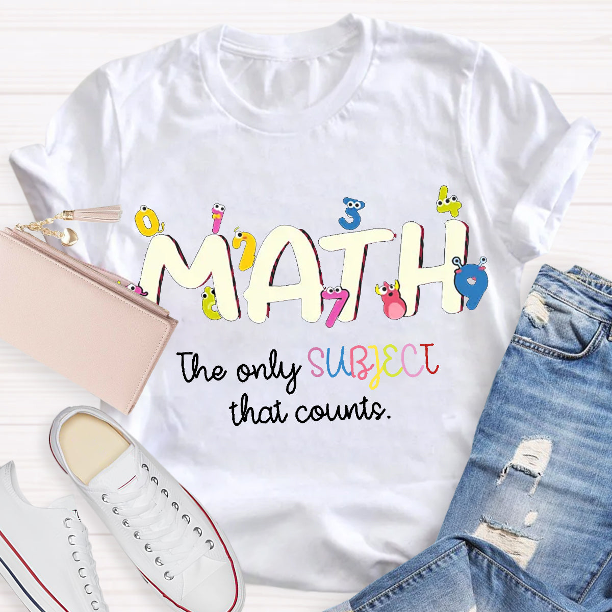 Math The Only Subject That Counts T-Shirt