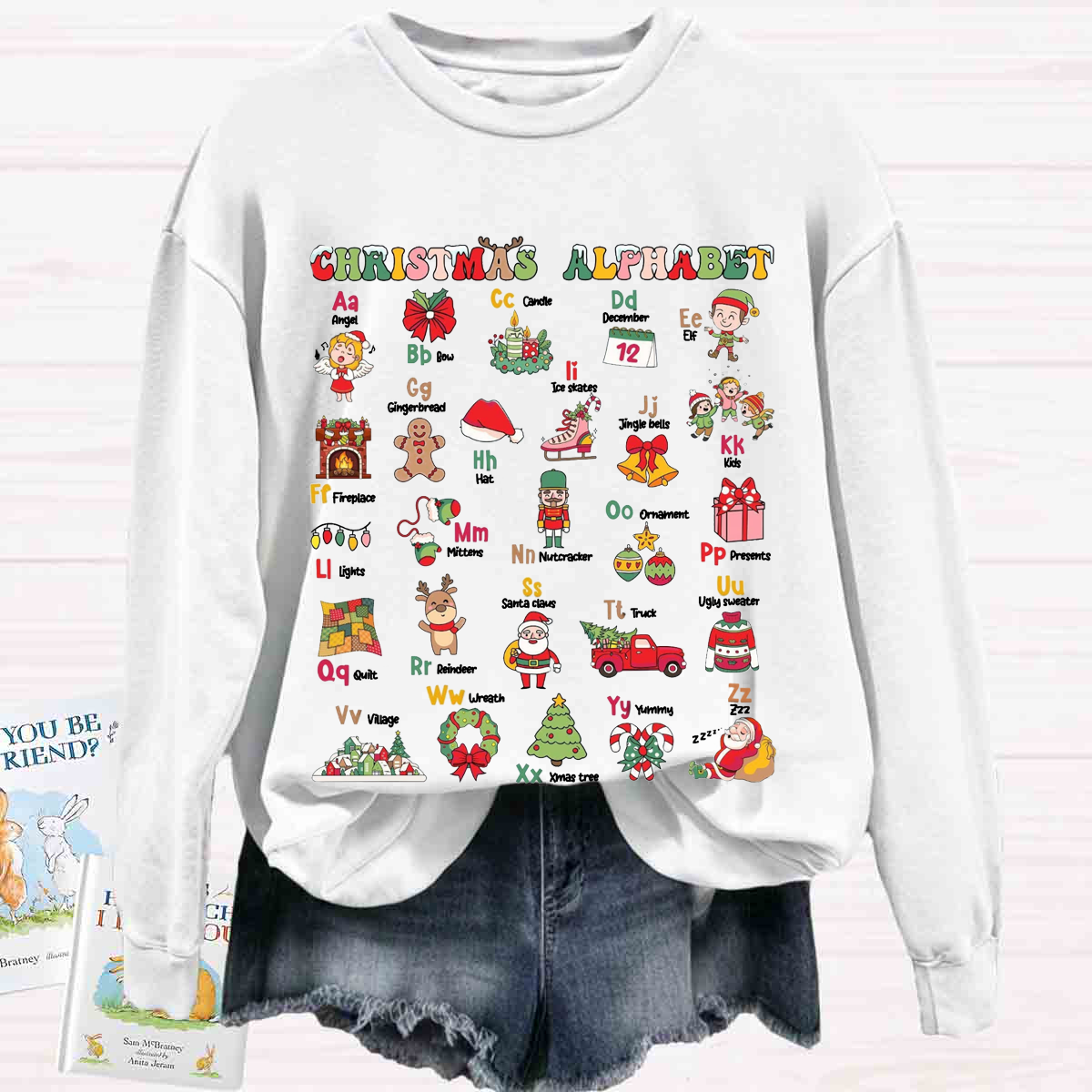 Christmas Alphabet Sweatshirt