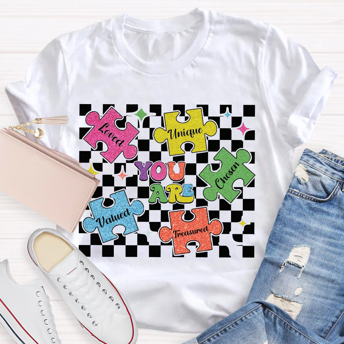 You Are Unique Special Education Teacher T-Shirt