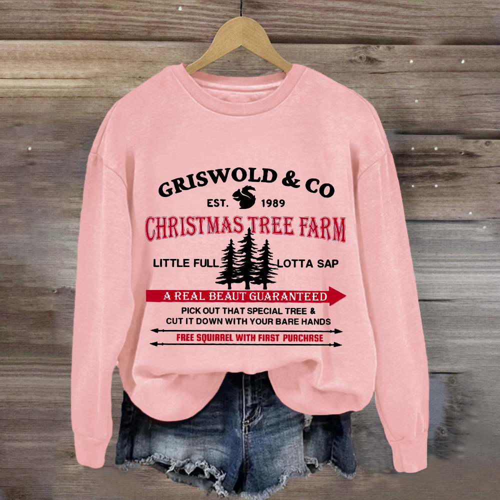 Griswold Co Christmas Tree Farm Sweatshirt