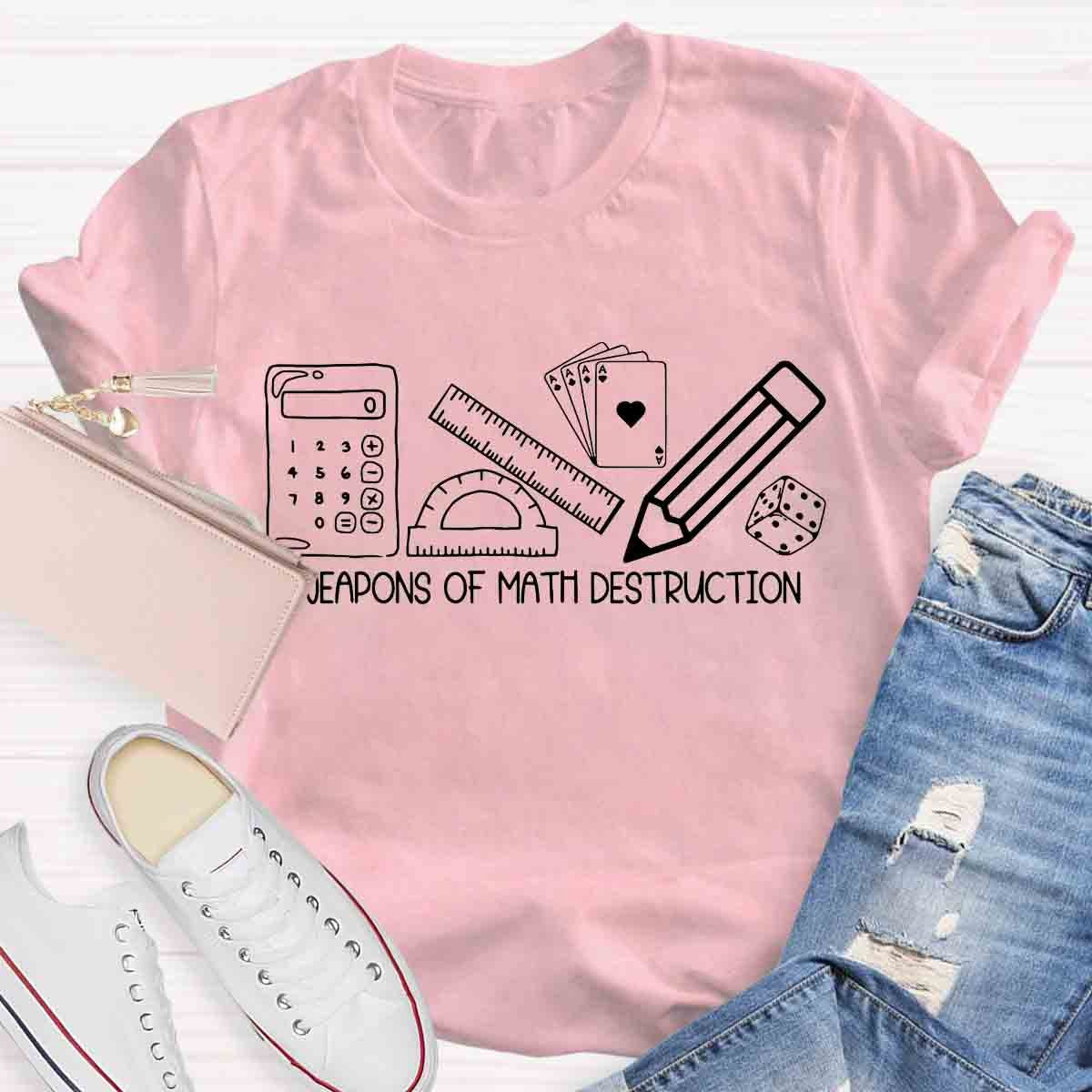 Weapons Of Math Destruction Teacher T-Shirt