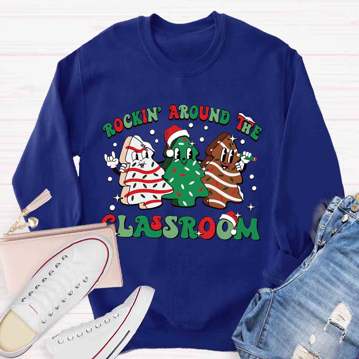 Rockin Around the Classroom Sweatshirt