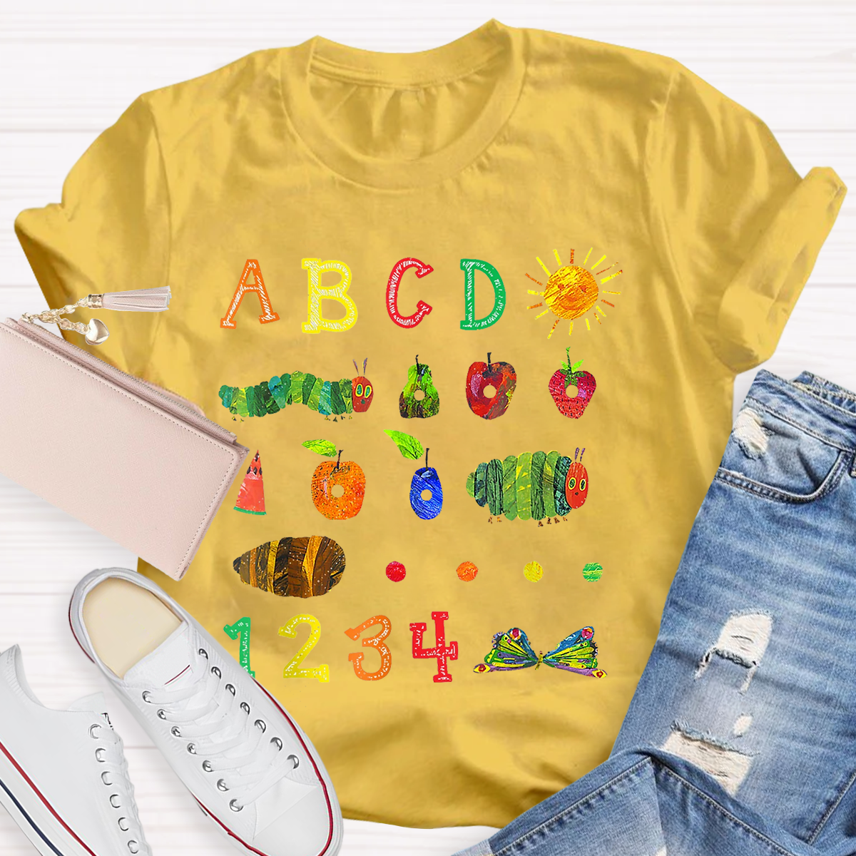 Animals Alphabet Teacher T-Shirt