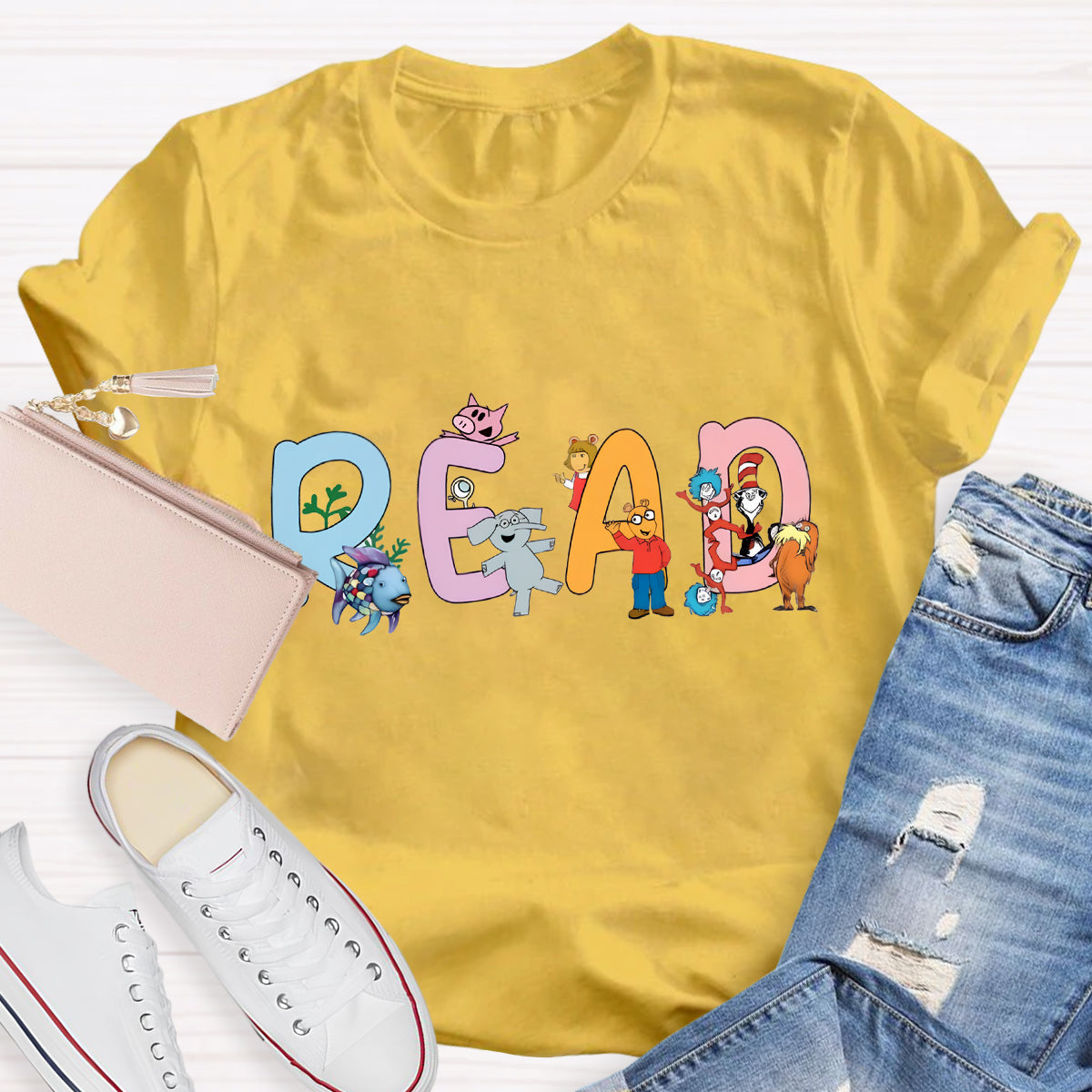 Read Children's Books Teacher T-Shirt