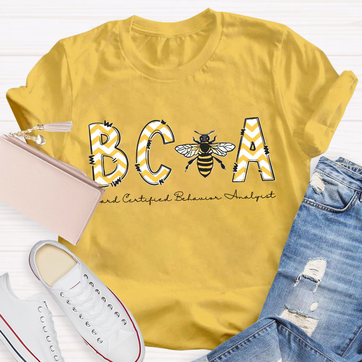 BCBA Board Certified Behavior Analyst Teacher T-Shirt