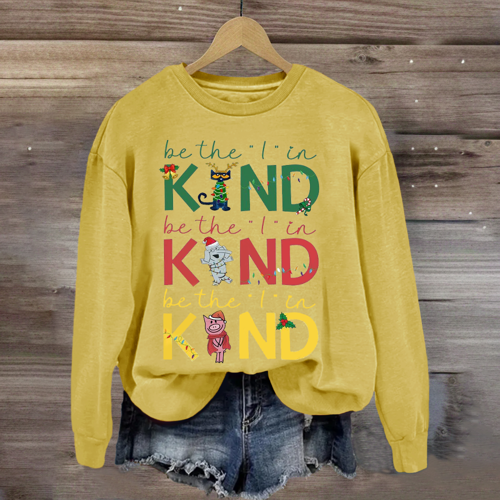 Book Characters Be The I In Kind Choose Kindness Sweatshirt