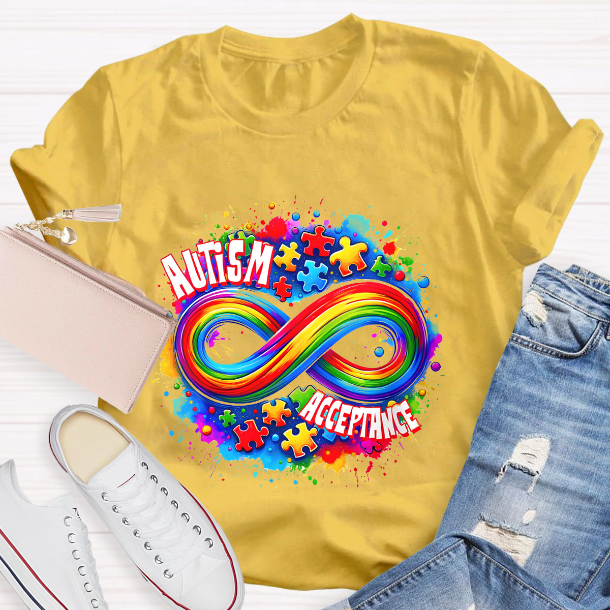 Colorful Infinity Symbol T-Shirt