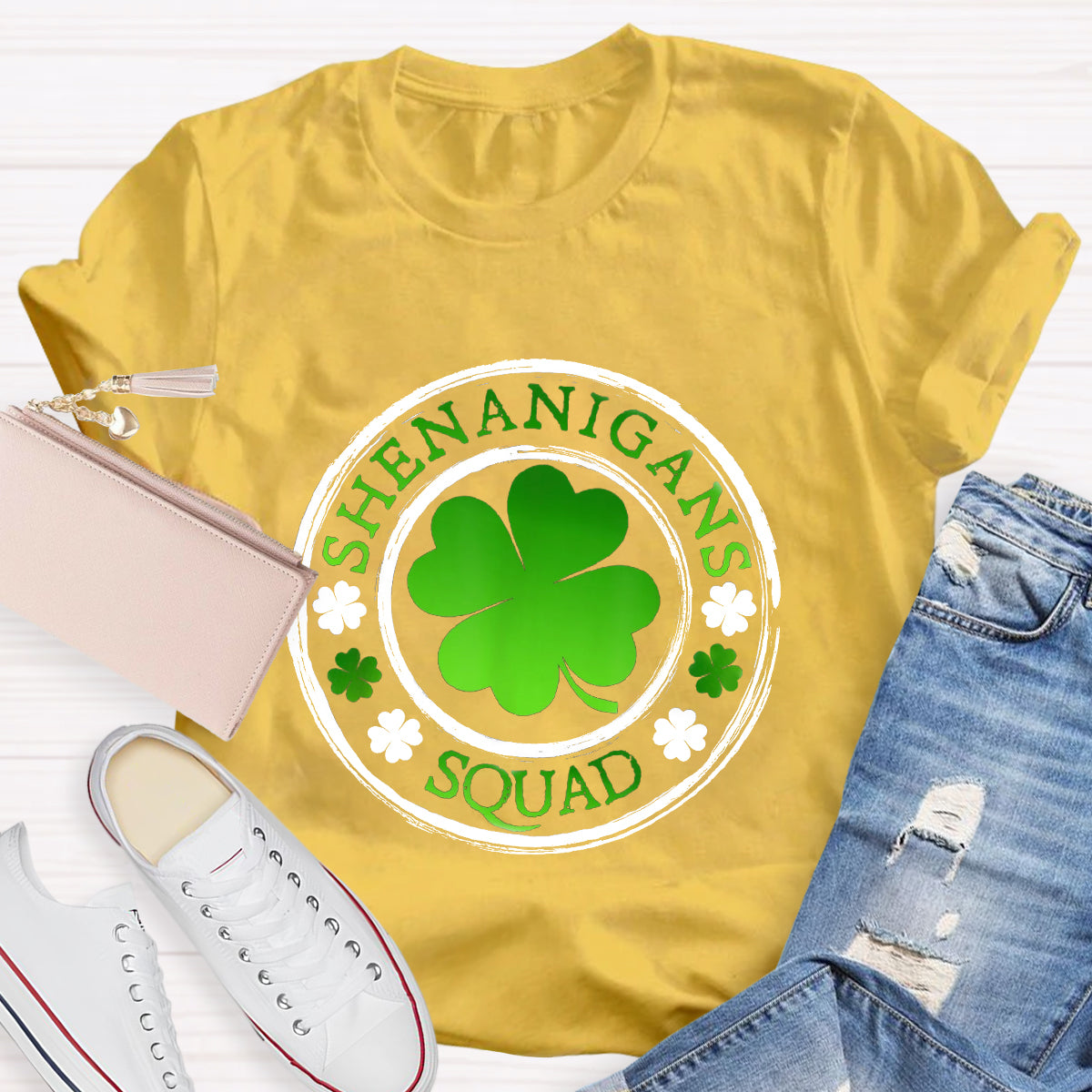 St Patrick's Day Shenanigans Squad T-Shirt