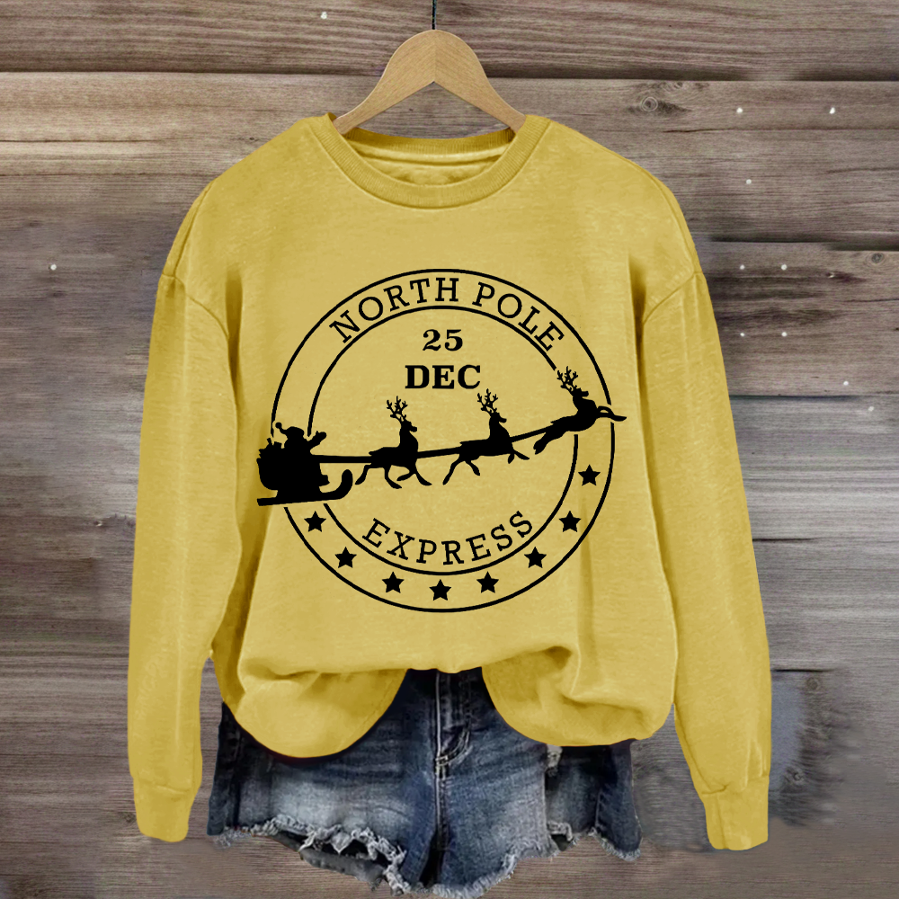 North Pole Express Teacher Sweatshirt