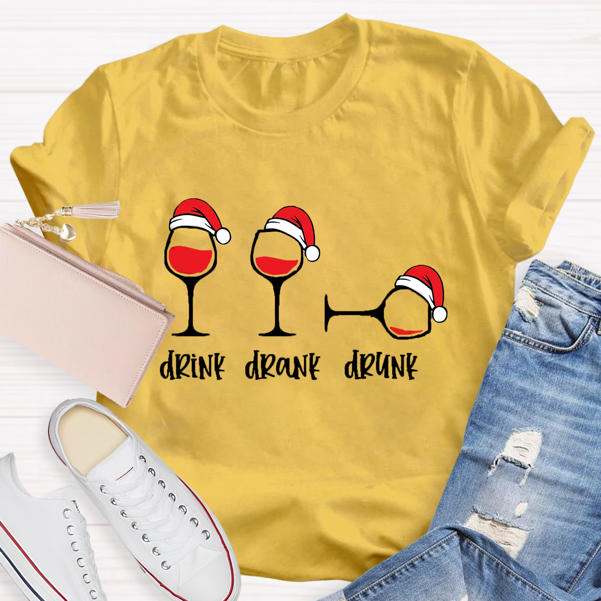 Drink Drank Drunk T-Shirt