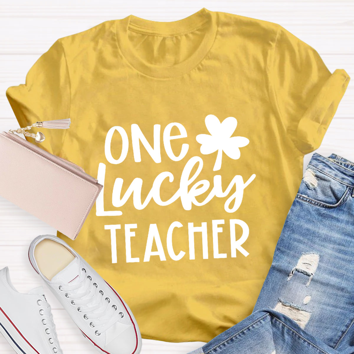 One Lucky Teacher T-Shirt