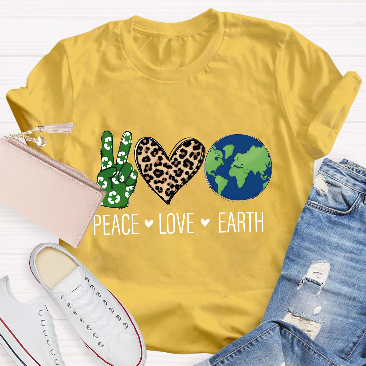 Peace Love Earth T-Shirt