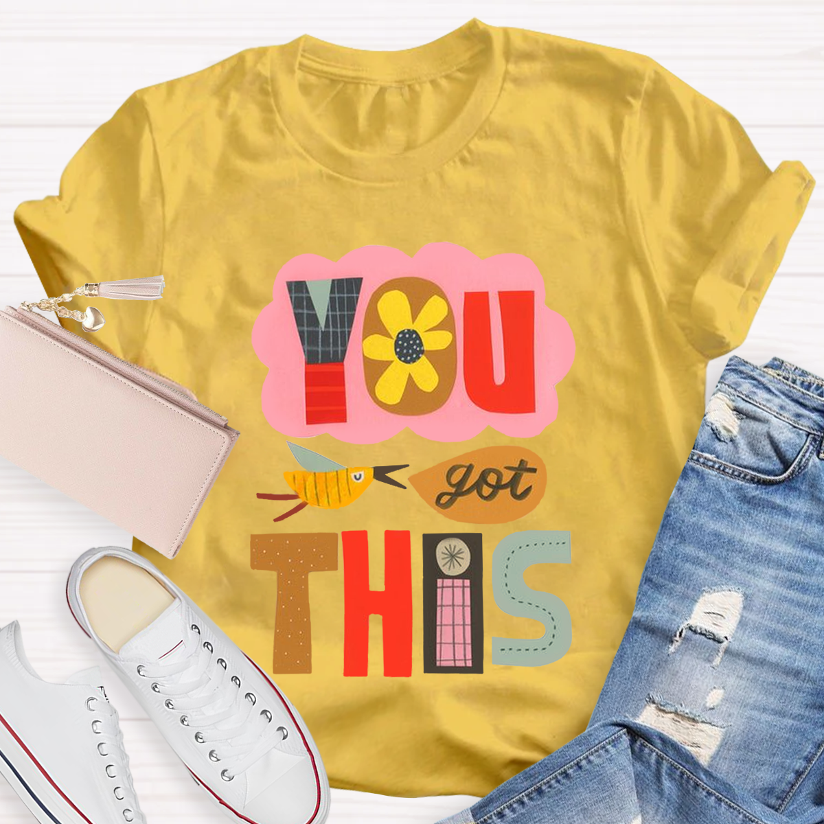 You Got This Geometric Design Test Day T-Shirt