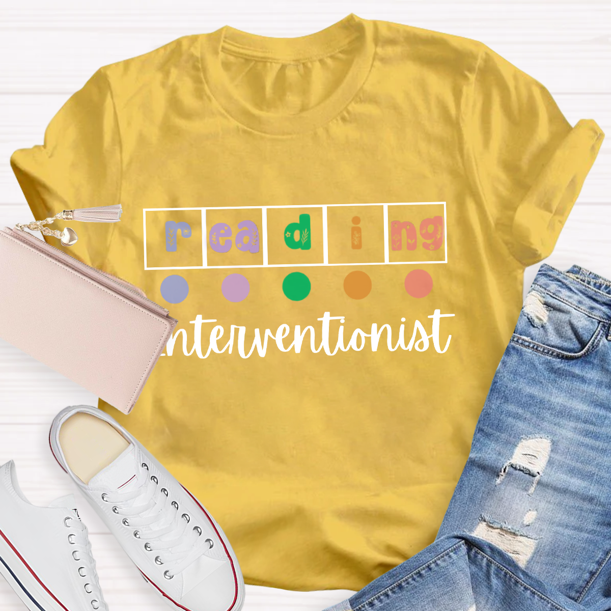 Reading Interventionist Teacher T-Shirt