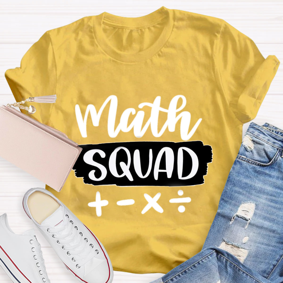 Math Squad Math Teacher T-Shirt