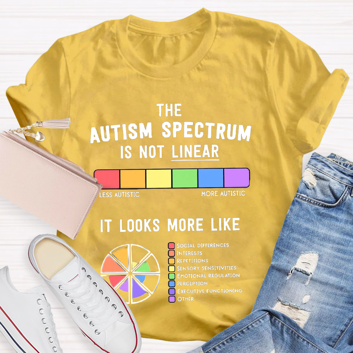 Autism Is A Spectrum Autism Awareness T-Shirt