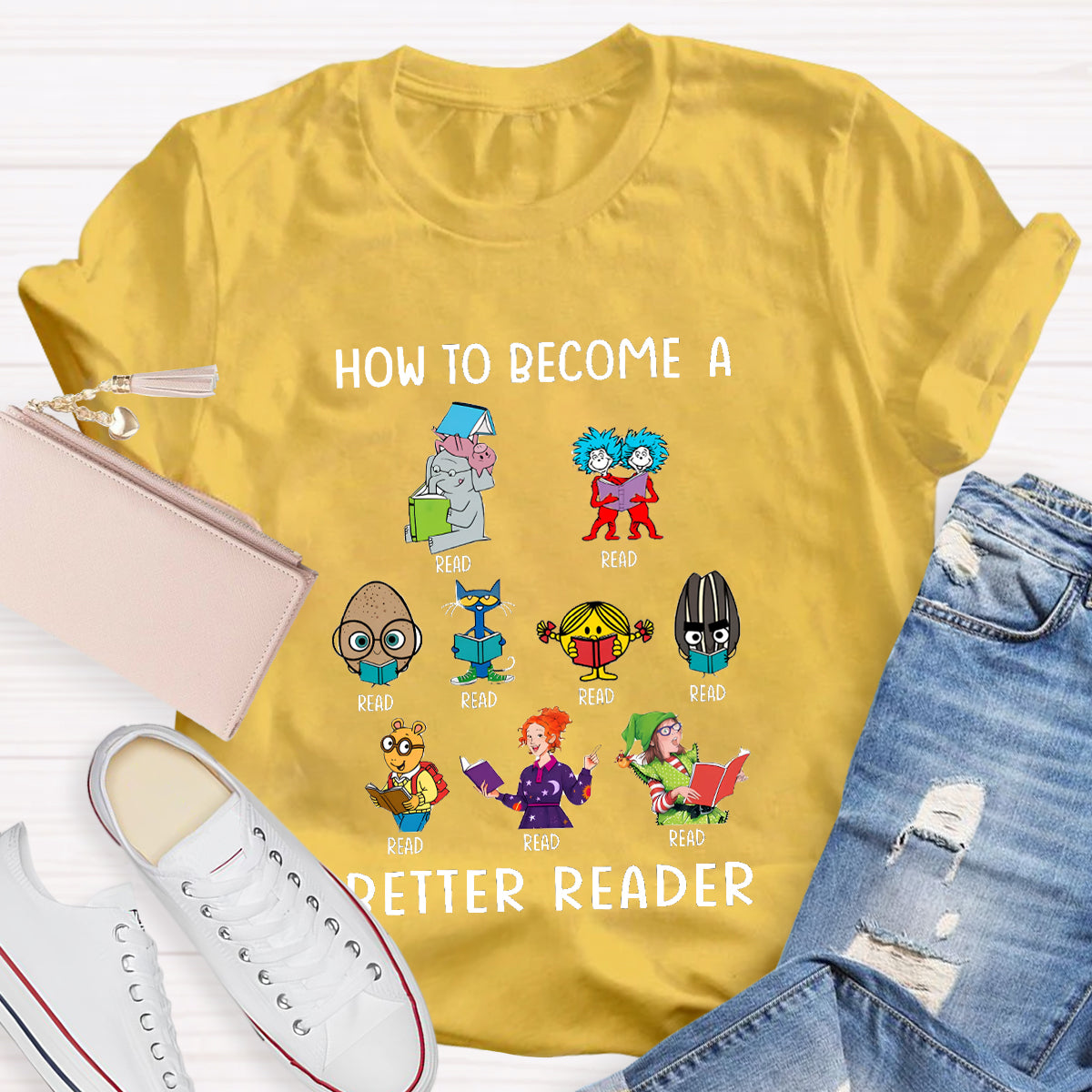 How To Become A Better Reader T-Shirt