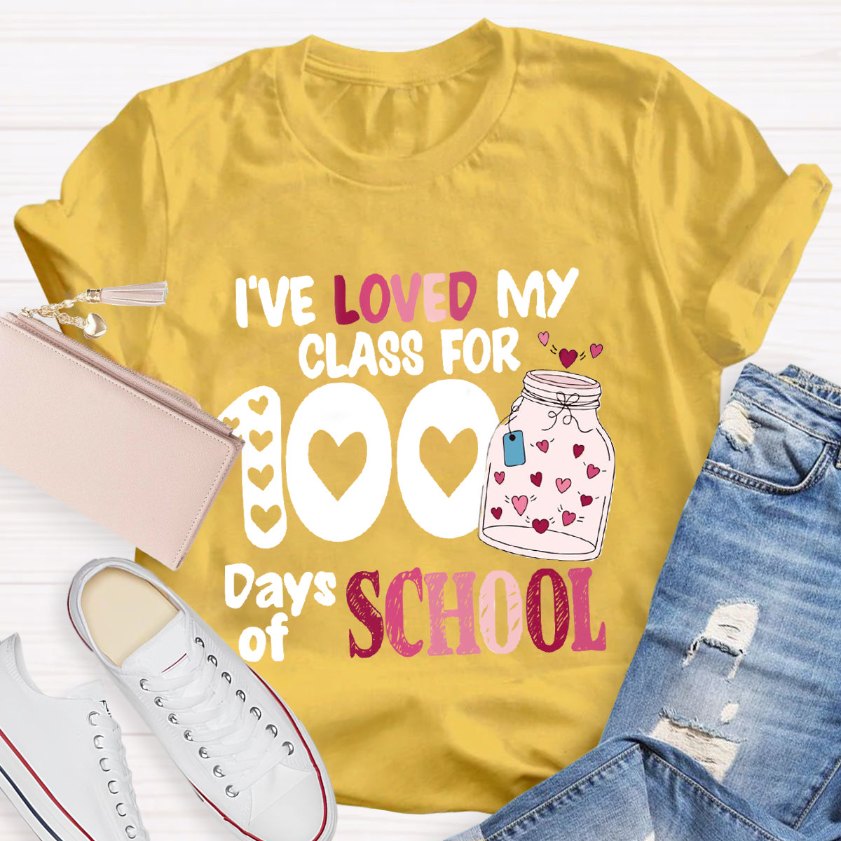 I've Loved My Class For 100 Days Of School T-Shirt