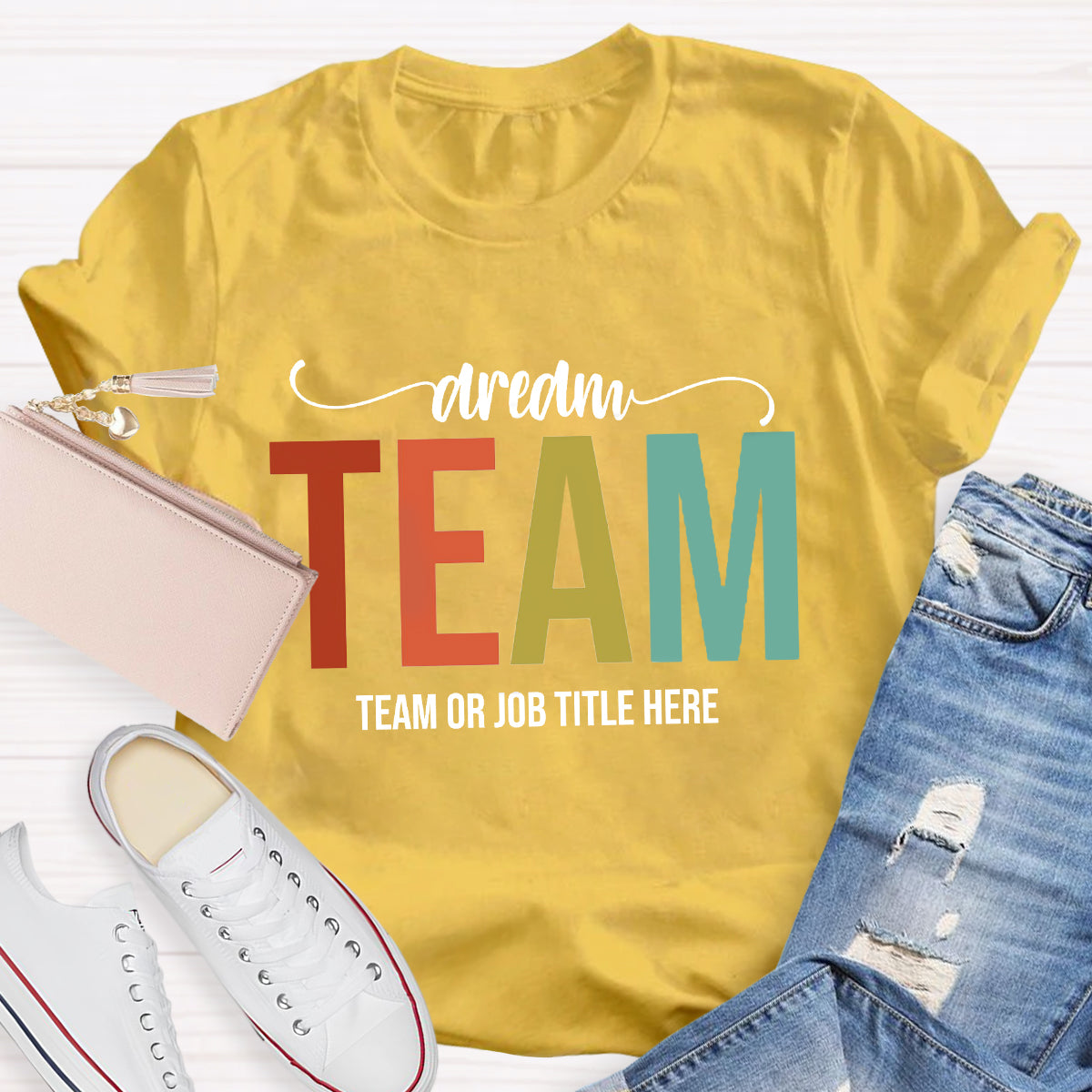 Personalized Dream Team Name T-Shirt