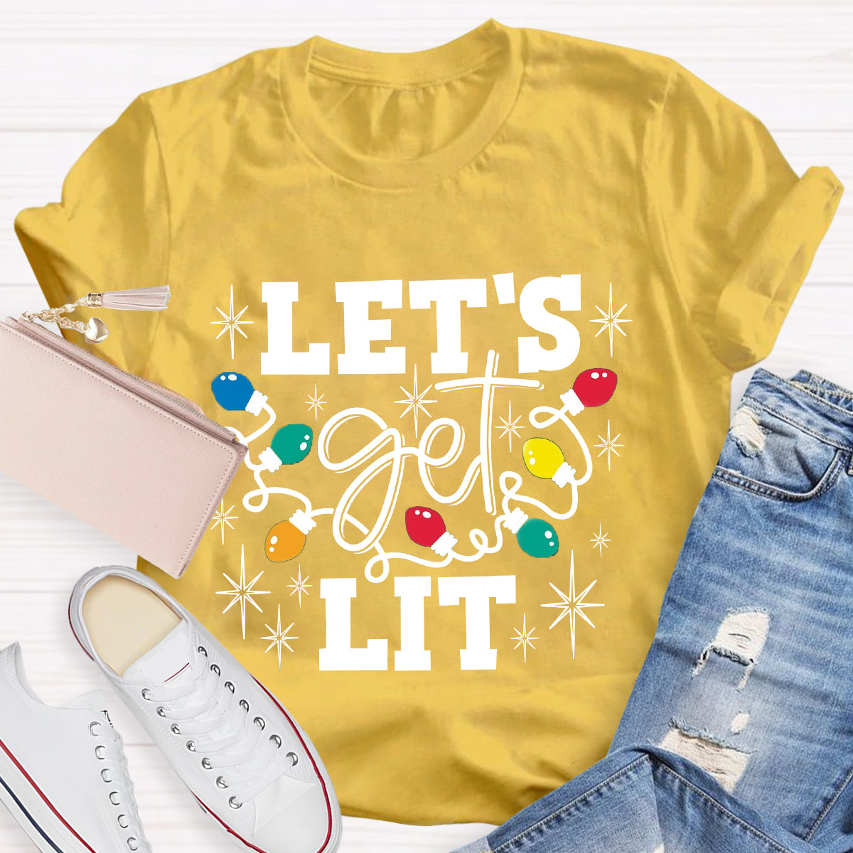 Let's Get Lit  T-Shirt