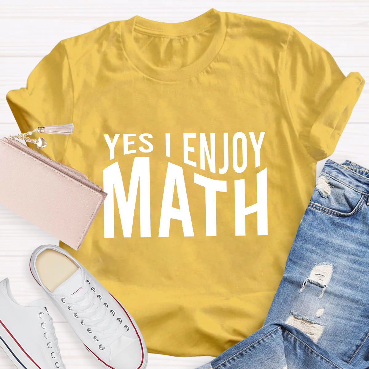 Yes I Enjoy Math Teacher T-Shirt