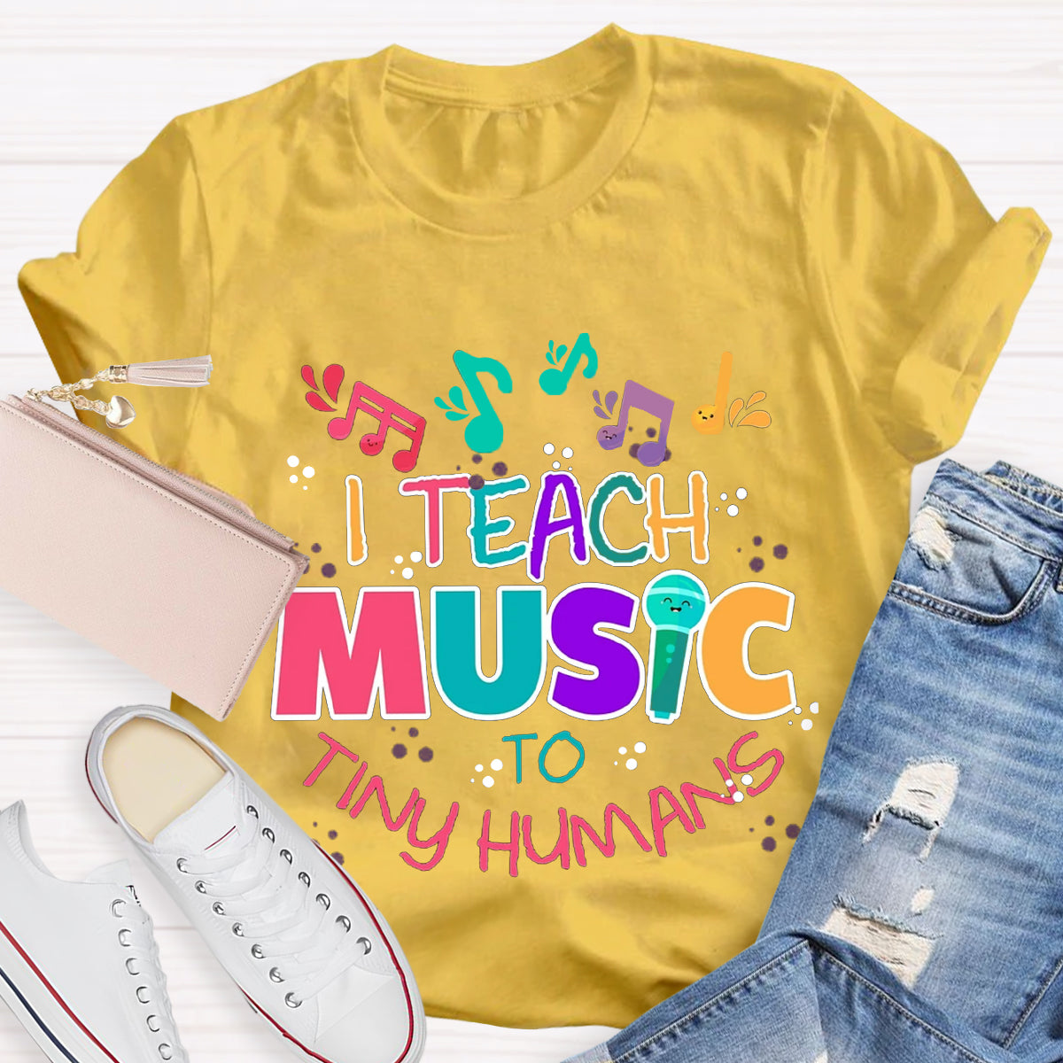 I Teach Music To Tiny Humans T-Shirt