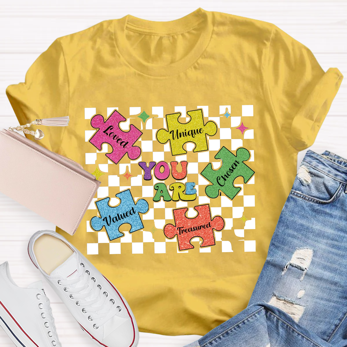 You Are Unique Special Education Teacher T-Shirt