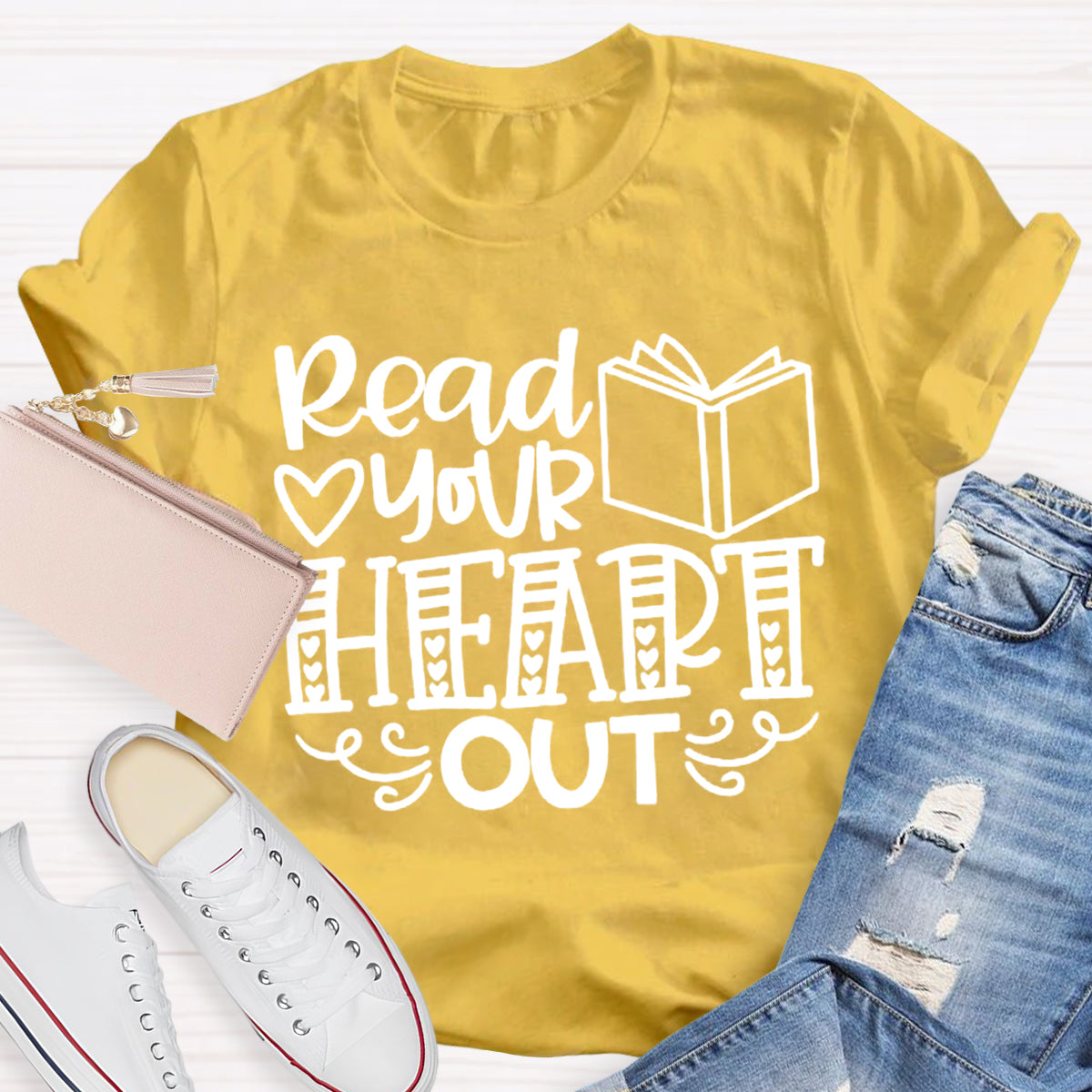 Read Your Heart Out Teacher T-Shirt