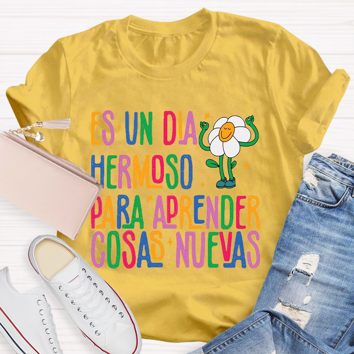 Cosas Nuevas Bilingual Teacher T-Shirt