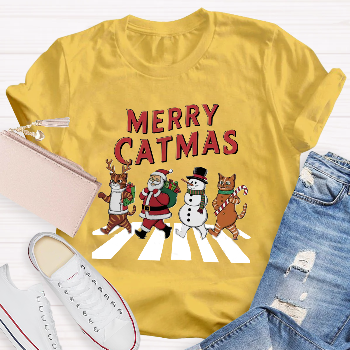 Merry Catmas T-Shirt