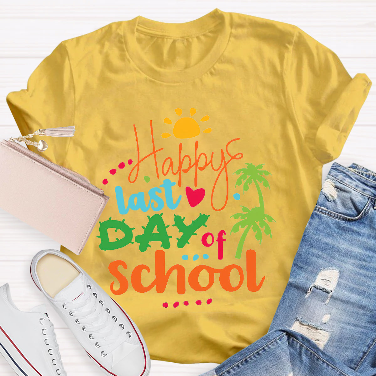 Happy Last Day Of School Teacher Shirt