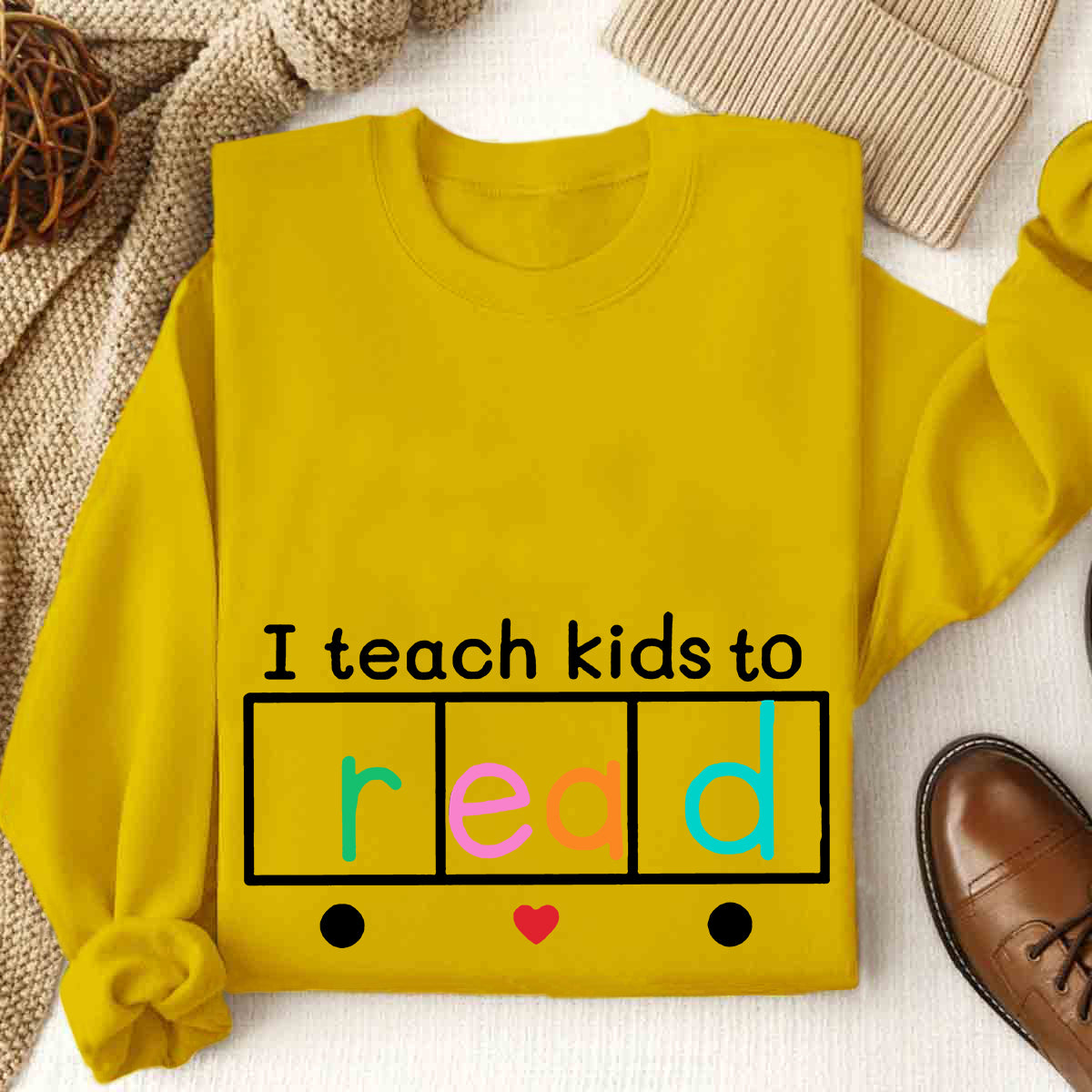 Teach Kids To Read Sweatshirt