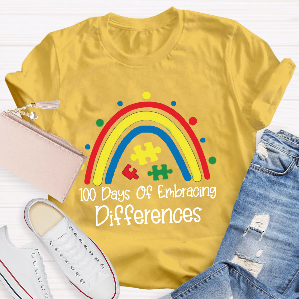 100 Days Of Embracing Difference T-Shirt