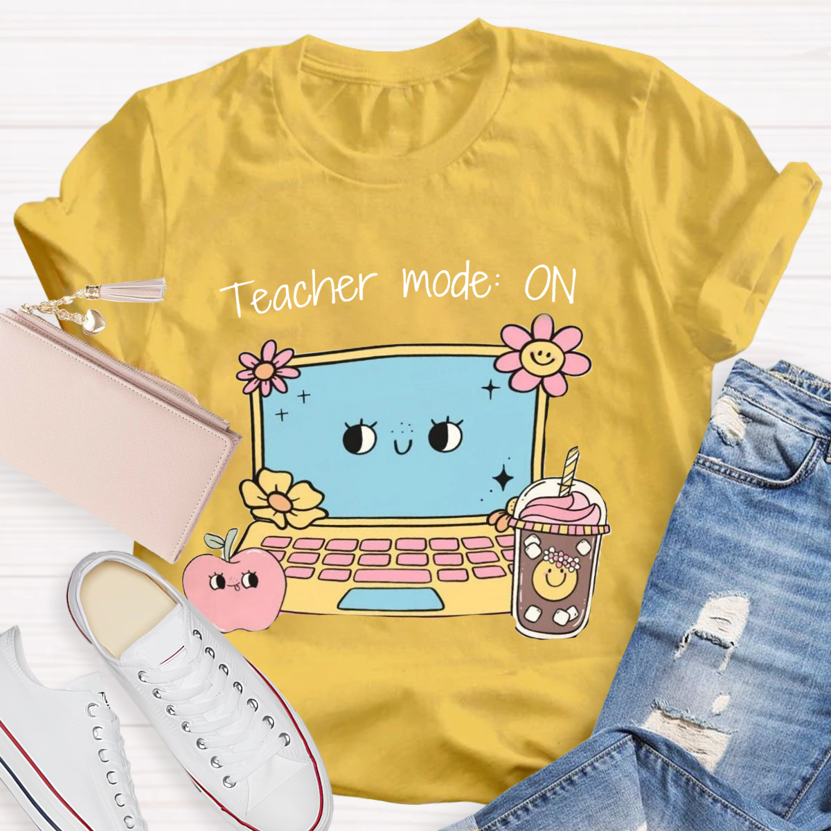 Teacher Mode On Computer Coffee T-Shirt