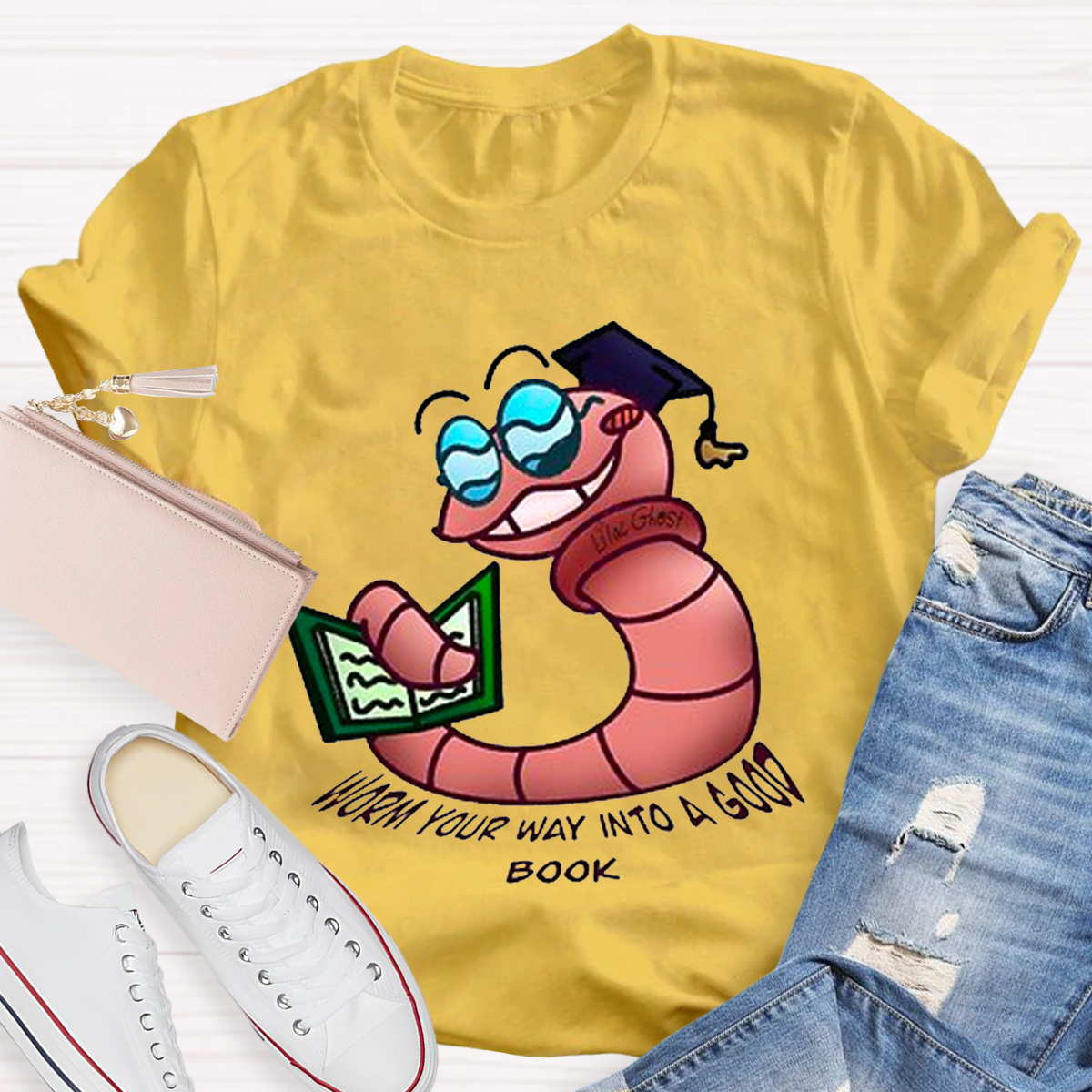 Humorous Read Book Teacher T-Shirt