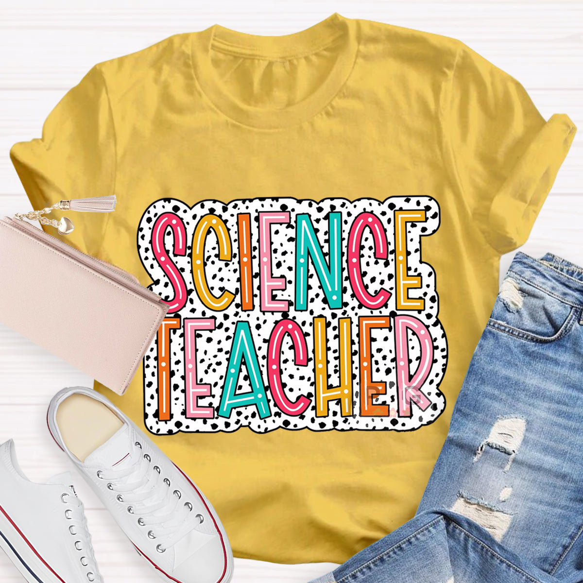 Science Teacher Sublimation Teacher T-Shirt