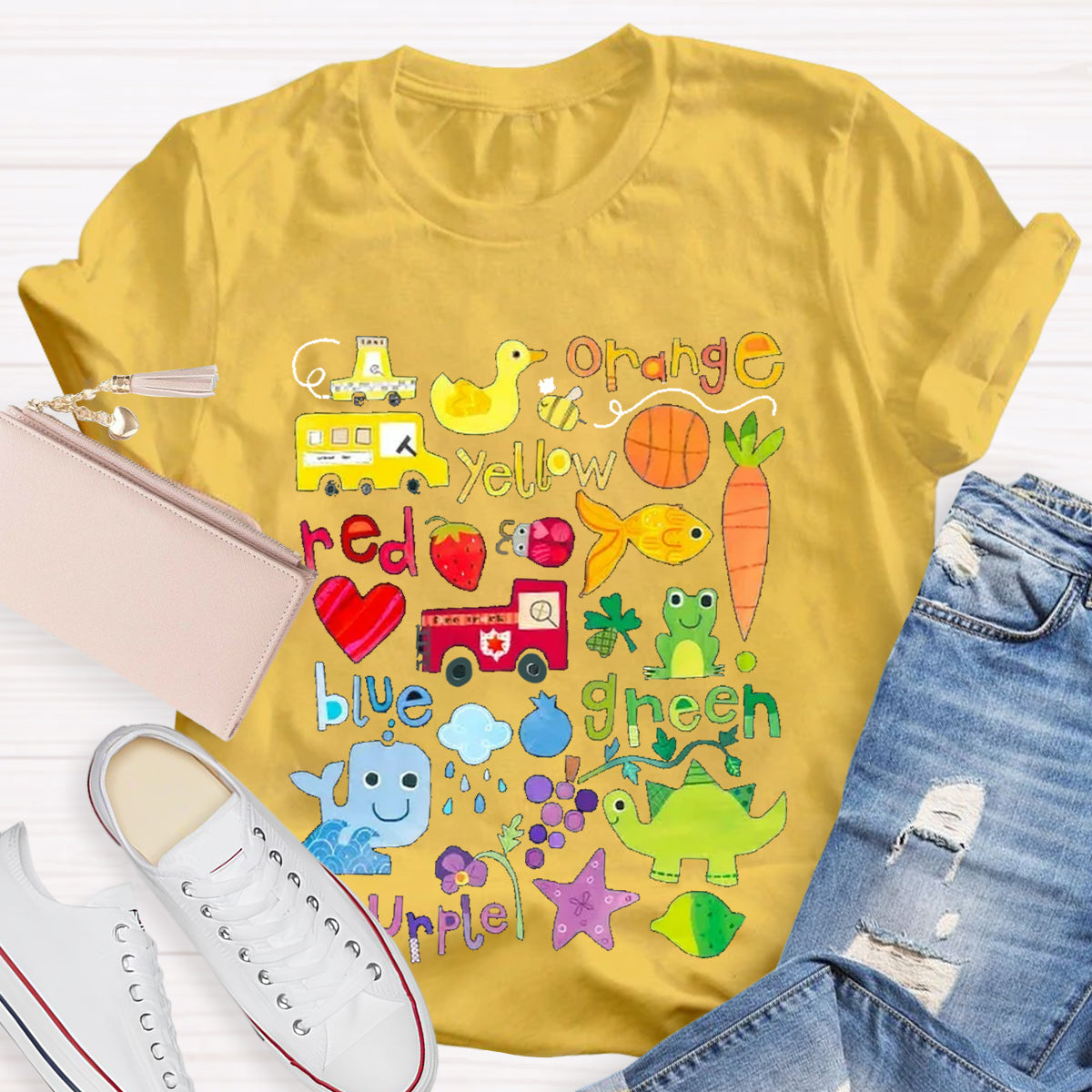 What's Your Favorite Color Teacher T-Shirt