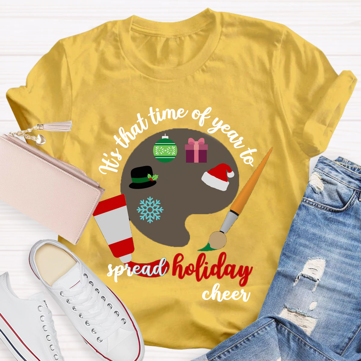 Tis Time Of Year To Spread Holiday Cheer T-Shirt