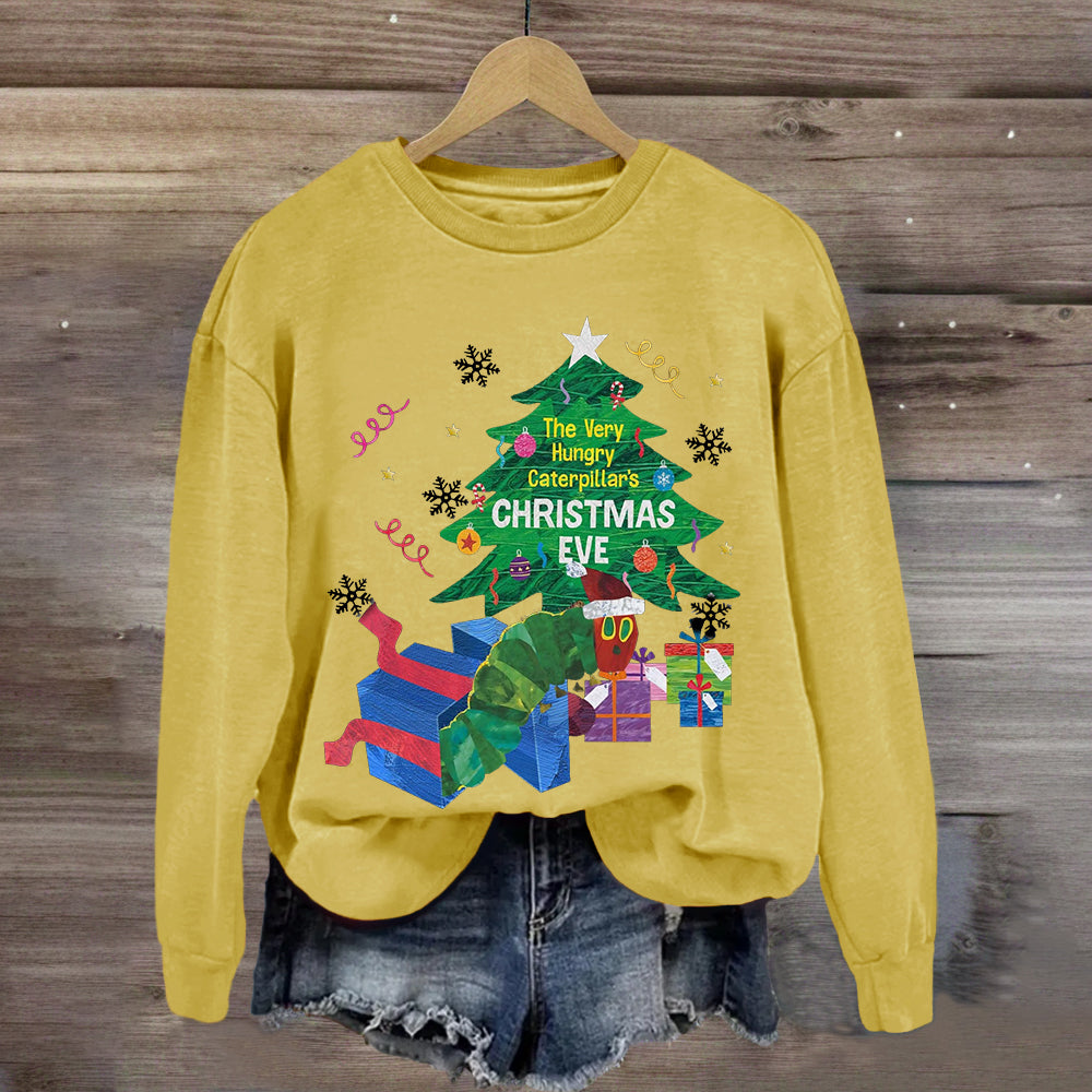 The Very Hungry Caterpillar's Christmas Eve Sweatshirt