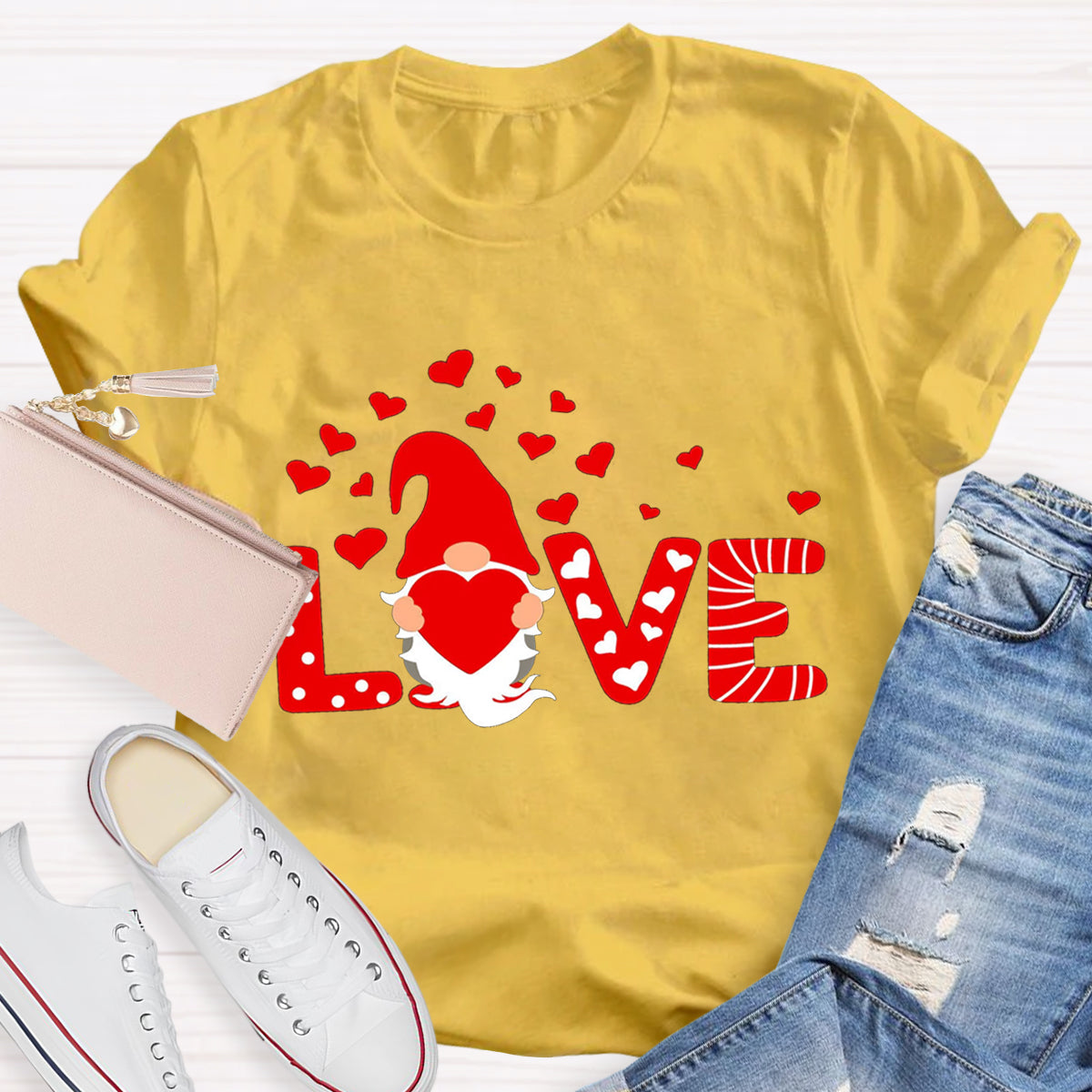 Valentine Love Gnomes T-Shirt