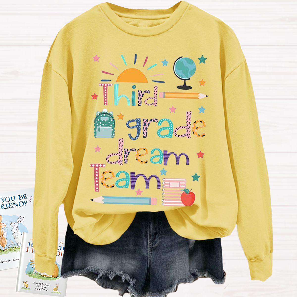 Personalized Grade Dream Team Sweatshirt