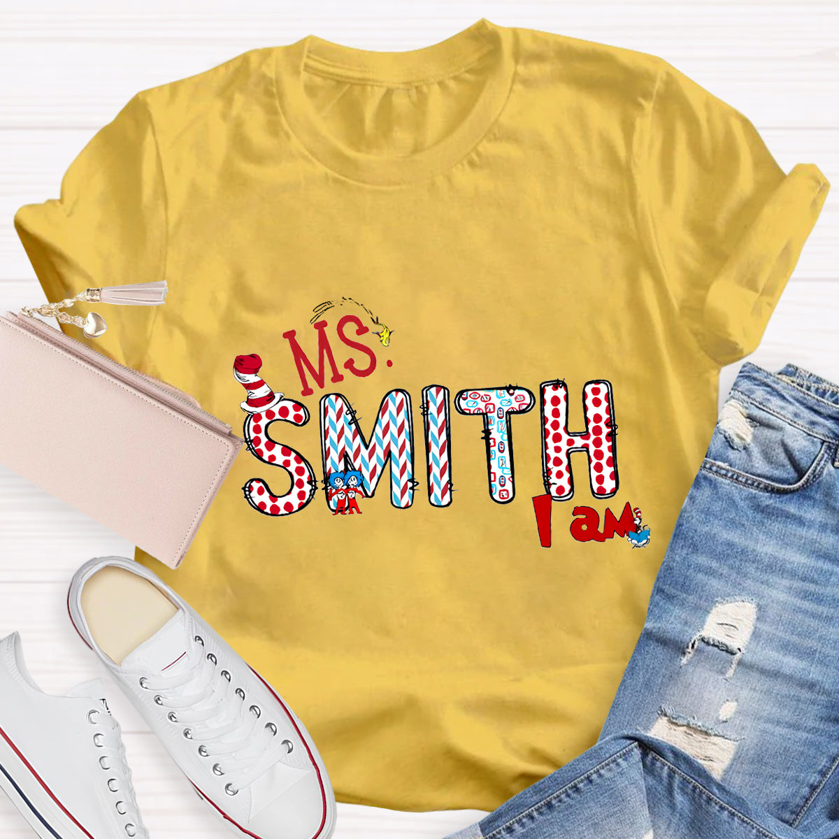 Personalized Name I Am T-Shirt