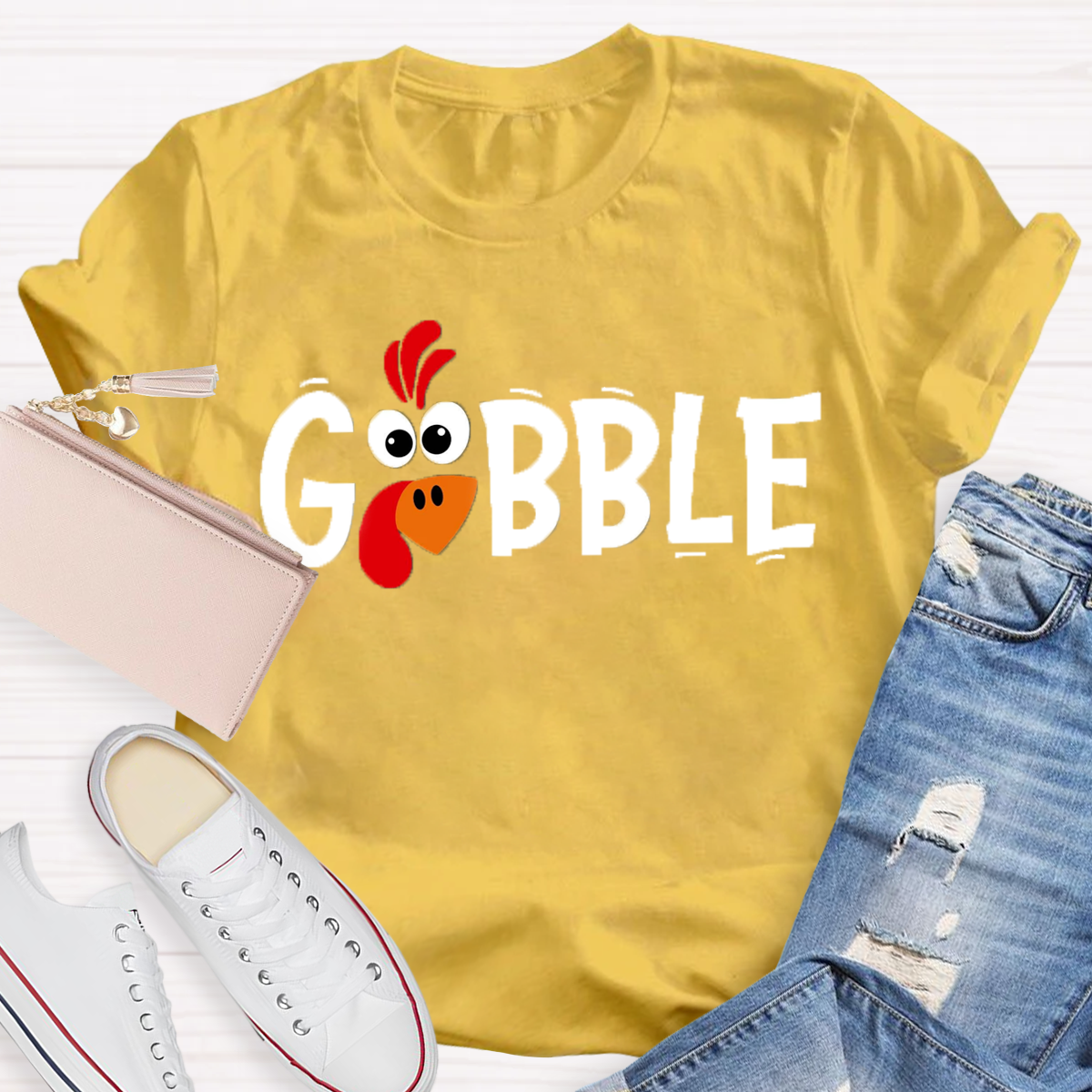 Thanksgiving Gobble Turkey T-Shirt