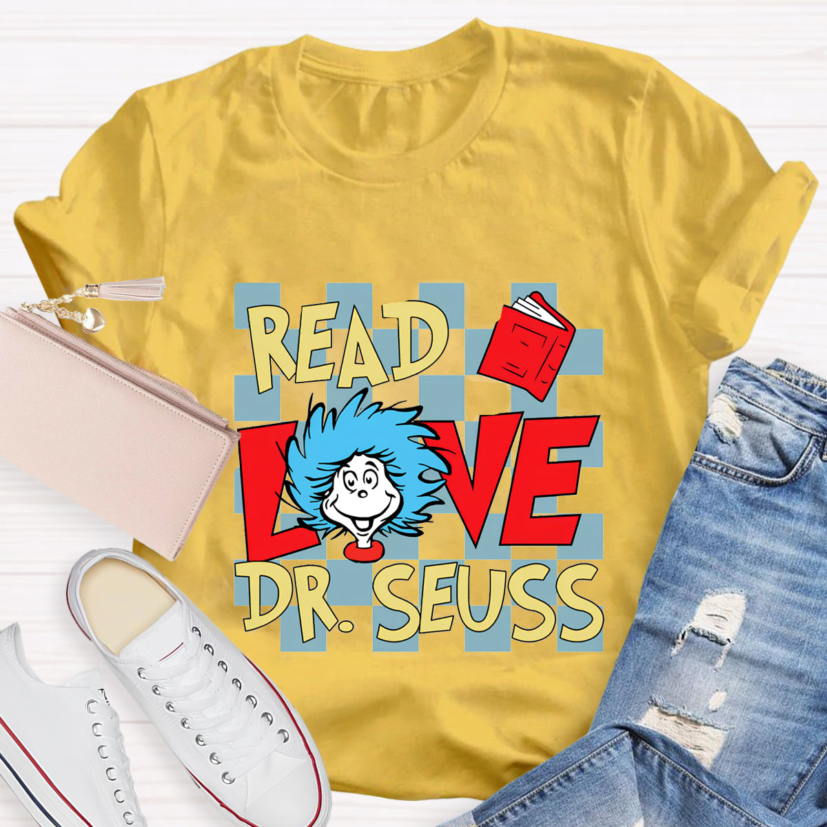 Read Love Reading Day Teacher T-Shirt