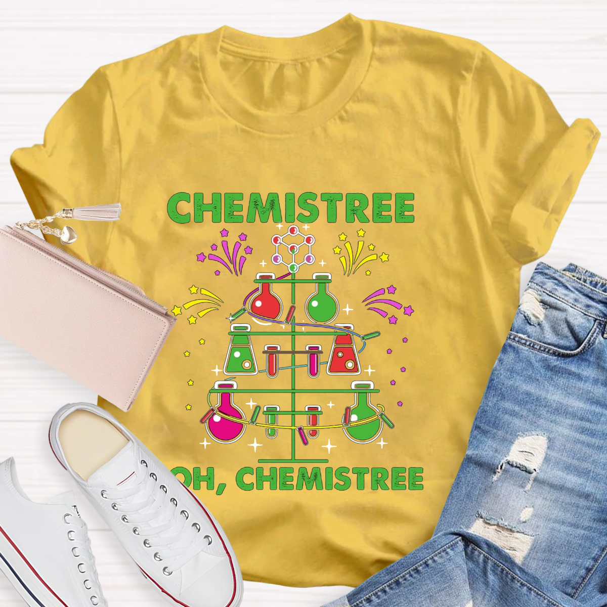 Chemistree Funny Science Teacher T-Shirt