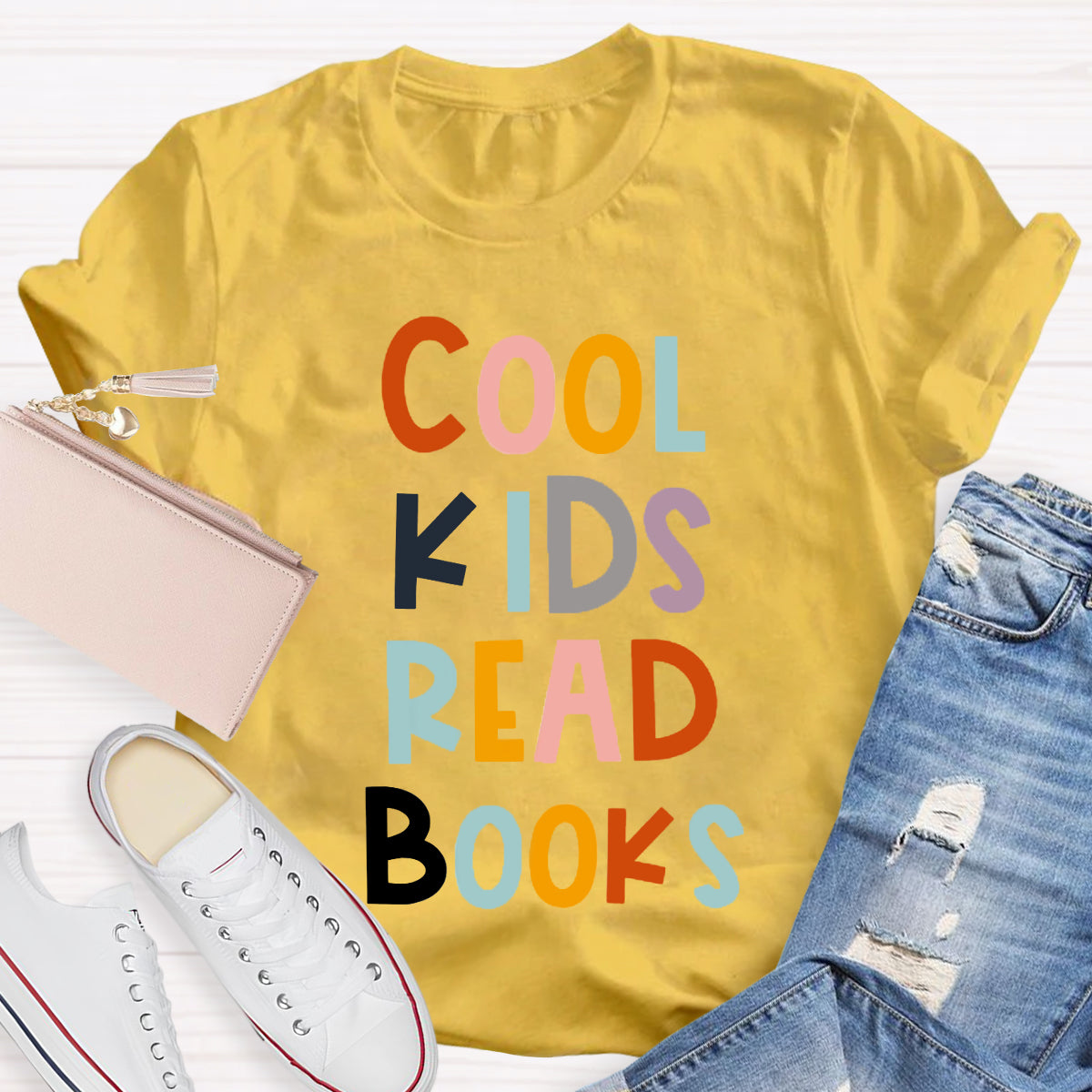 Cool Kids Read Books T-Shirt