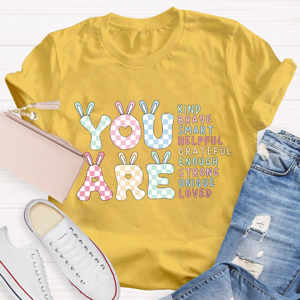 Easter You Are Kind Smart Teacher T-Shirt