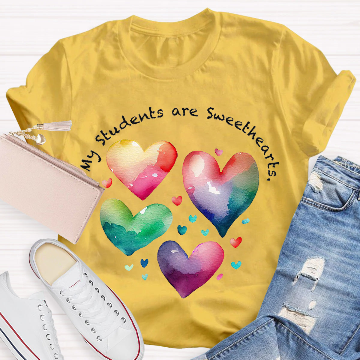 My Students Are Sweethearts Teacher T-Shirt