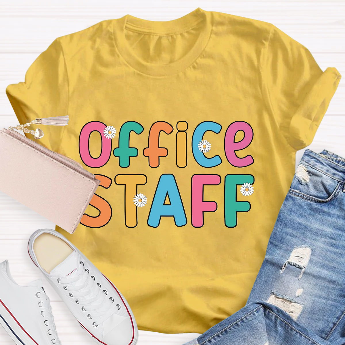 Office Staff School Office Team T-Shirt